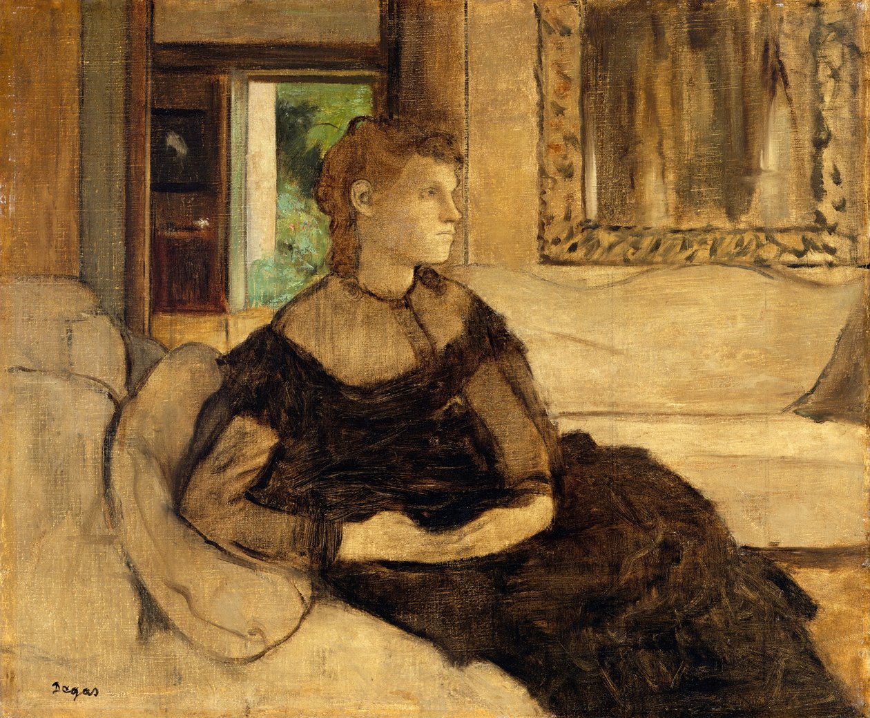 Madame Théodore Gobillard od Edgar Degas