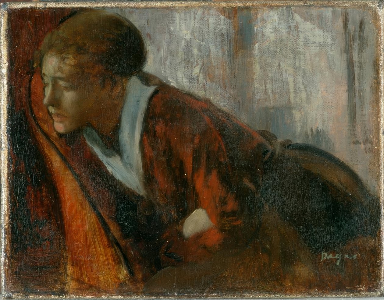 melancholie od Edgar Degas