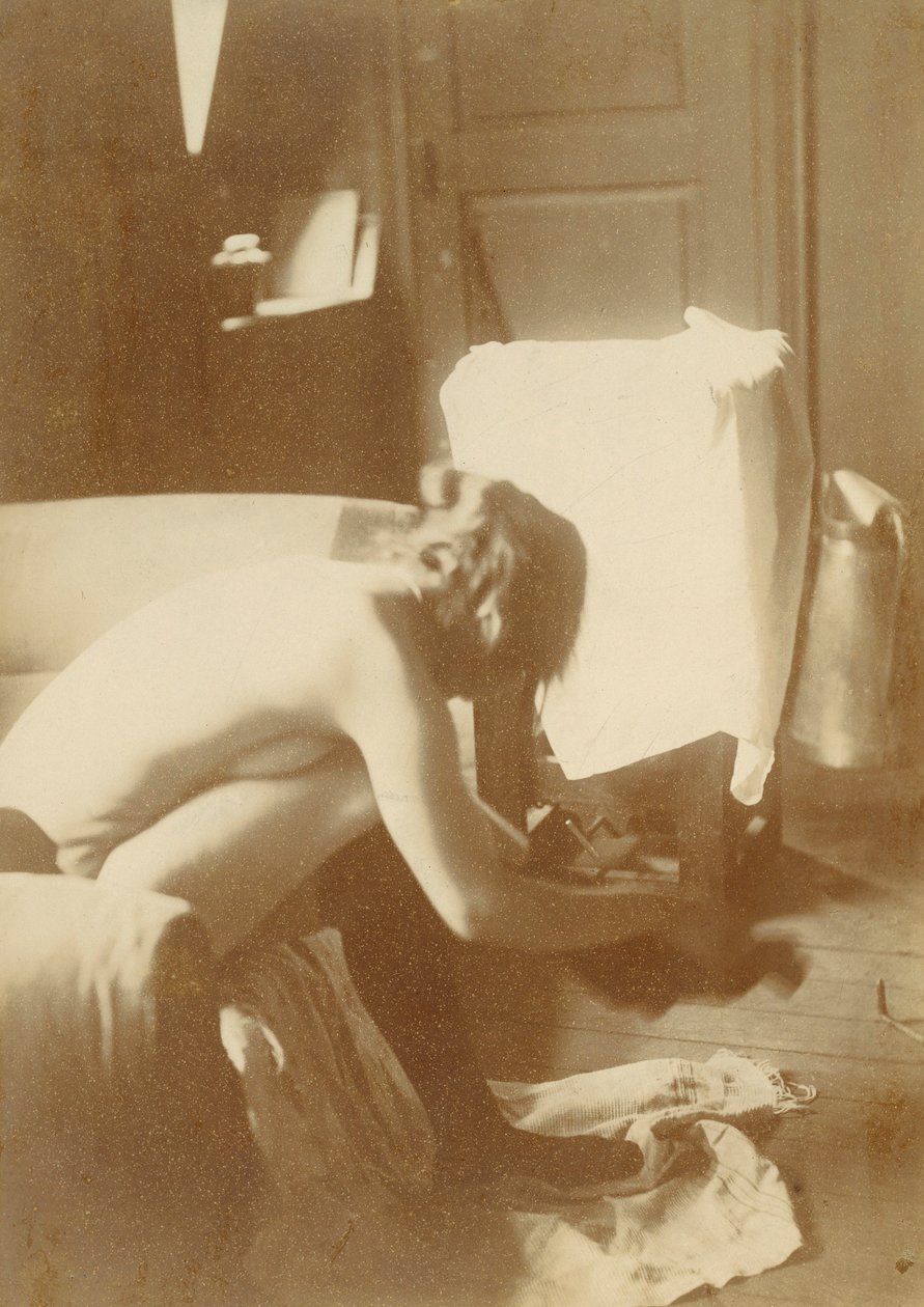 Nude Photographic Study by Degas od Edgar Degas