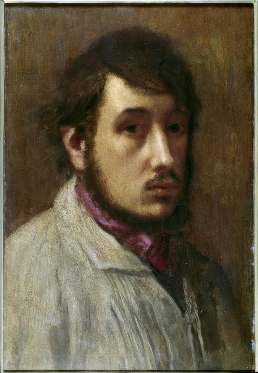 Portrét muže od Edgar Degas