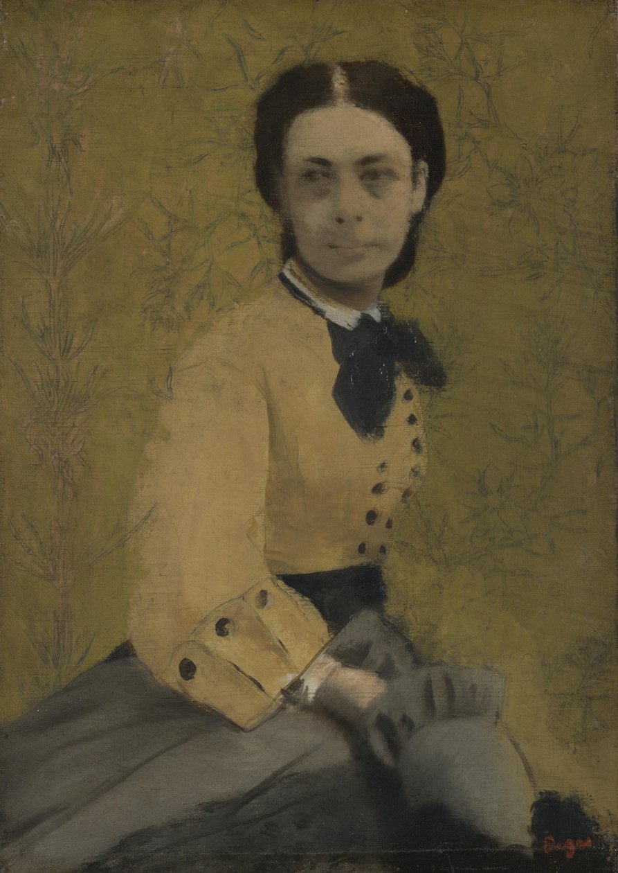 Princezna Pauline de Metternich, 1865 od Edgar Degas