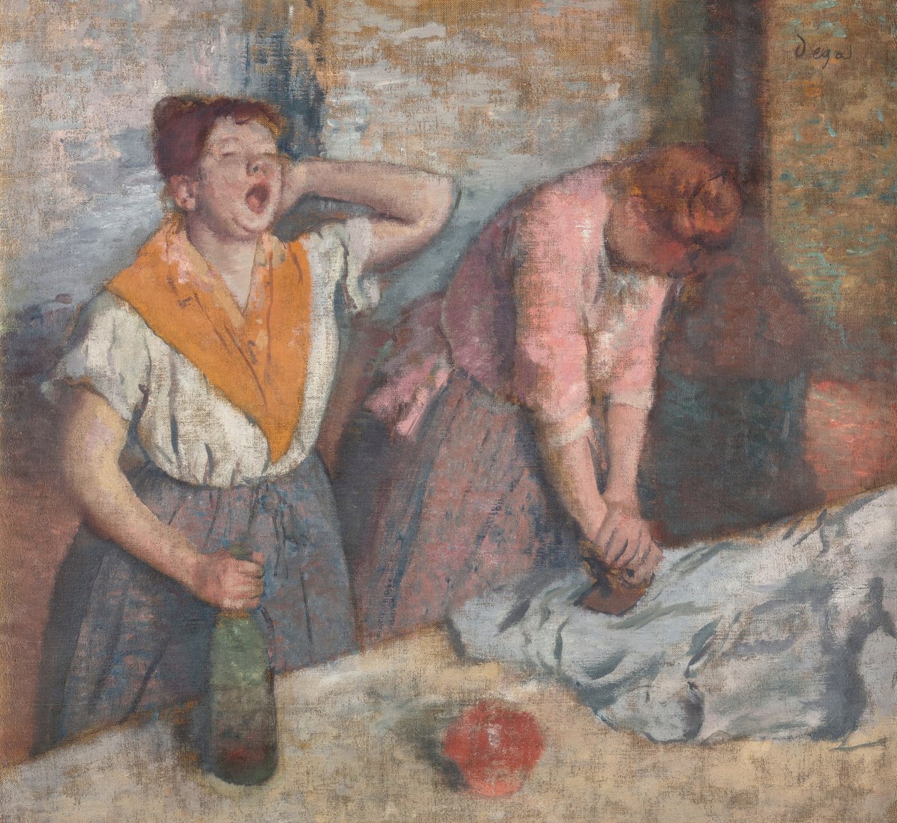 Repasseuses The Ironers, cca 1884-1886. od Edgar Degas