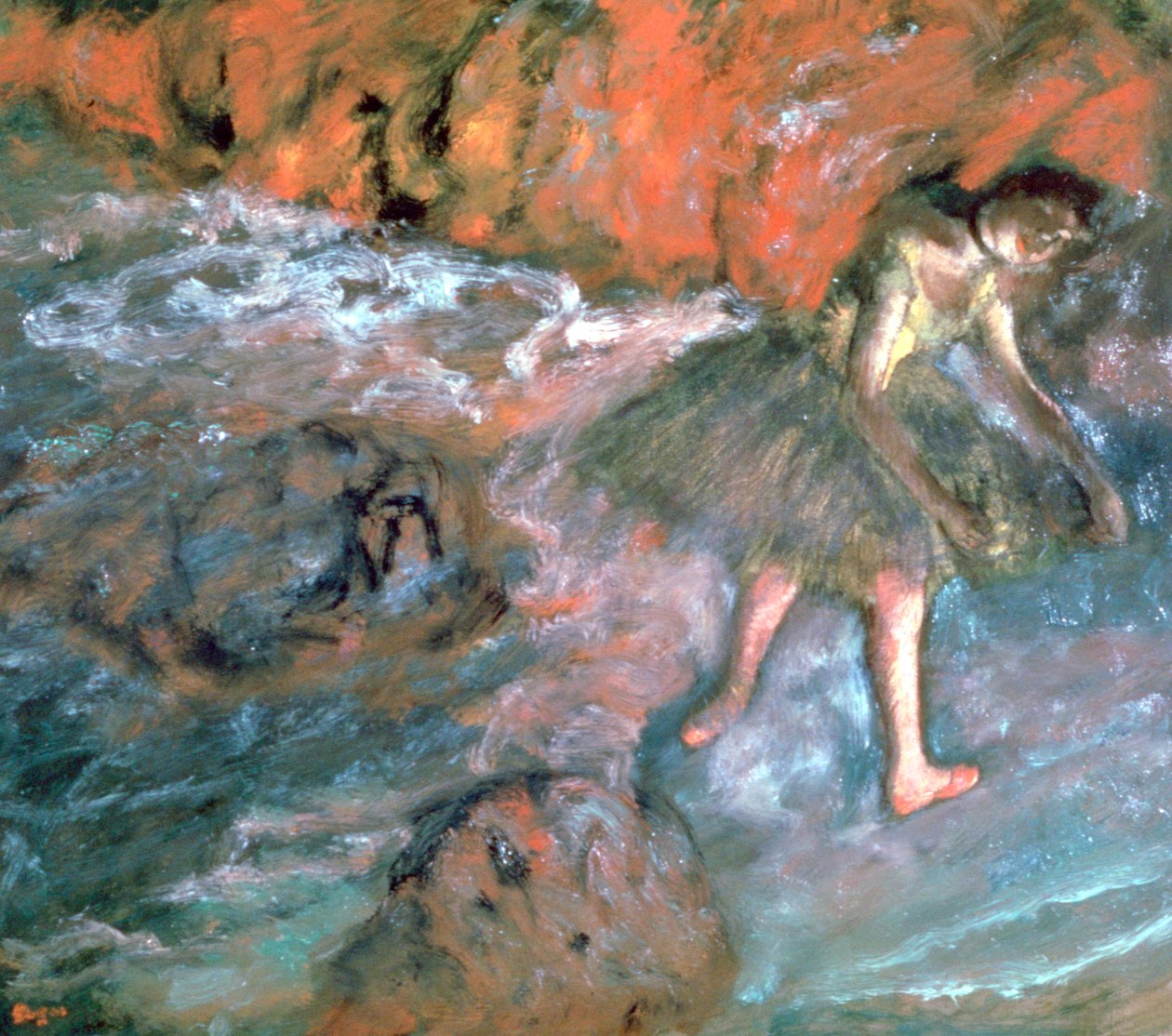 Ruská balerína, 1880 od Edgar Degas