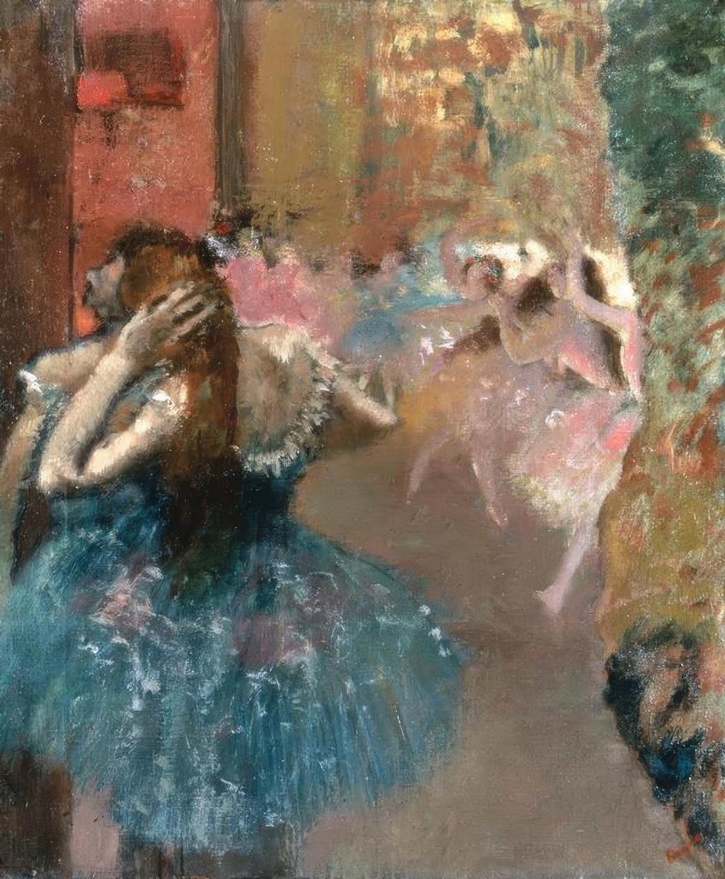 Baletní scéna od Edgar Degas