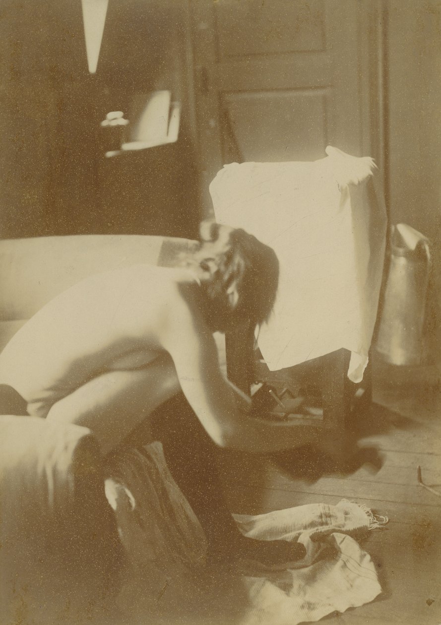 [Sedící akt] od Edgar Degas