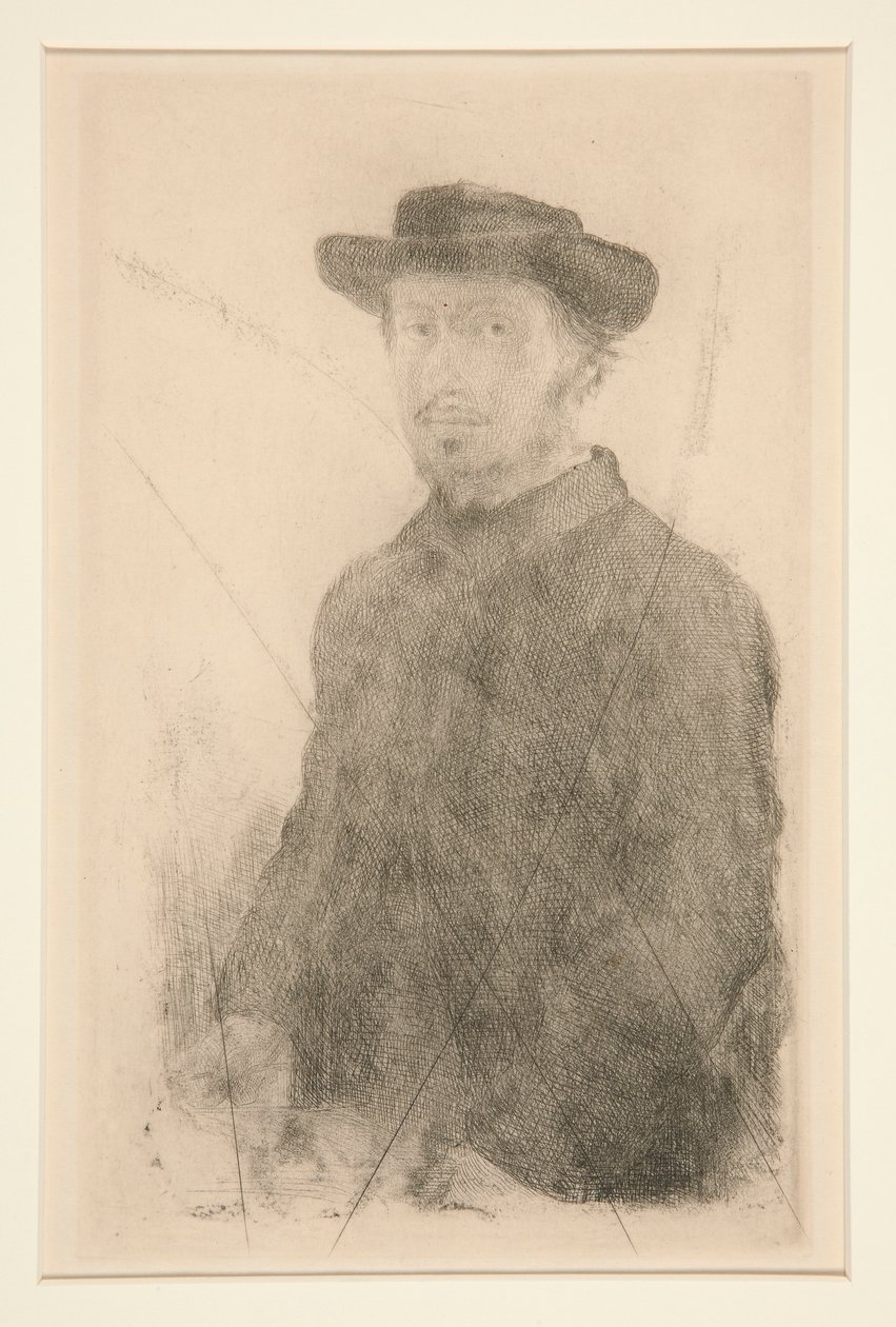 Autoportrét od Edgar Degas