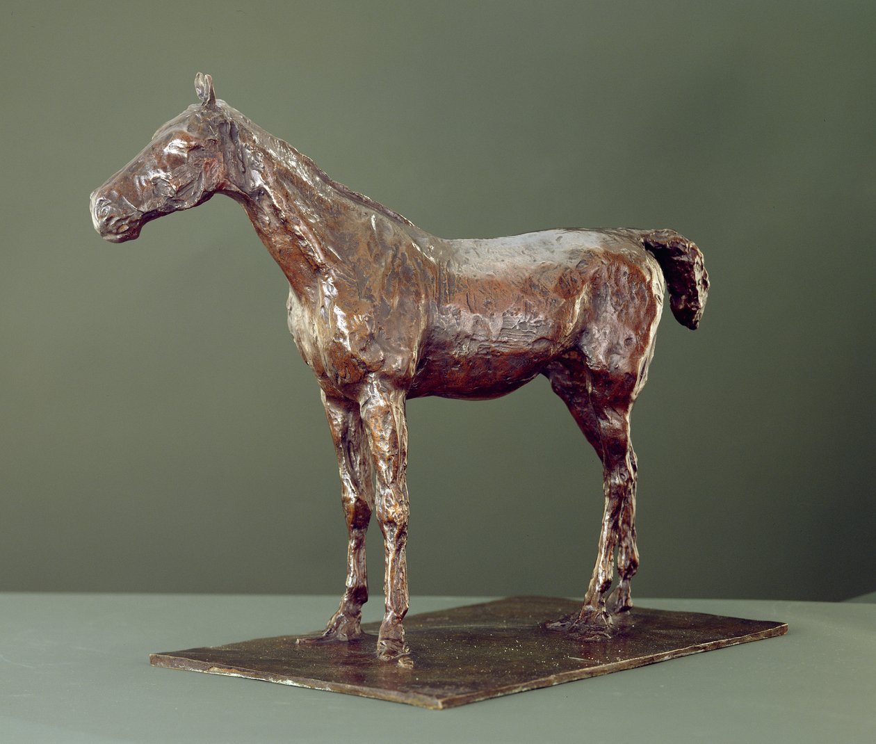 Stojící kůň (bronz) od Edgar Degas