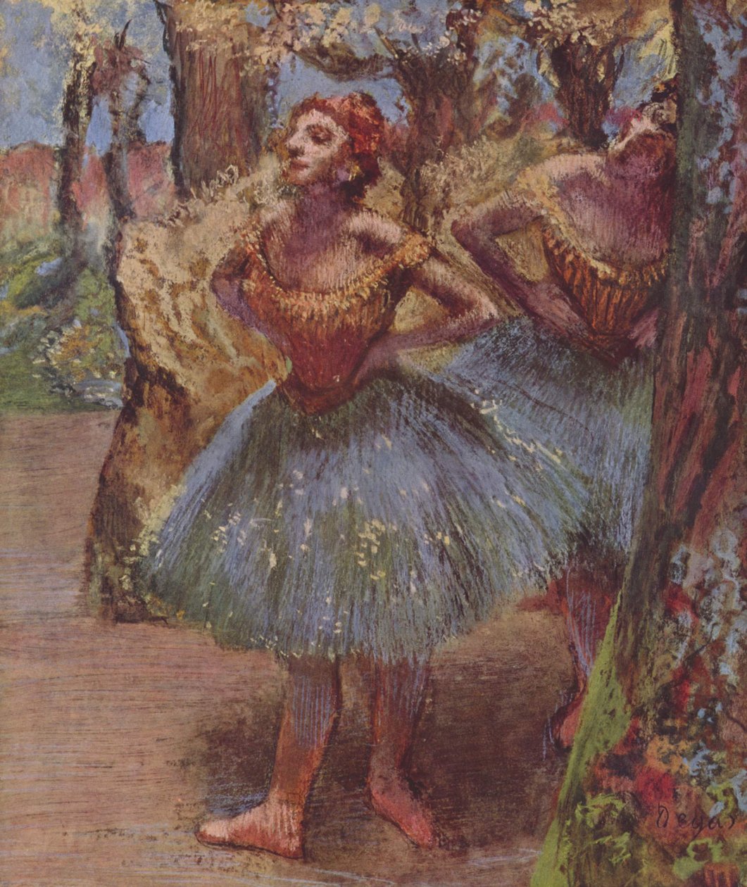 Tanečníci od Edgar Degas