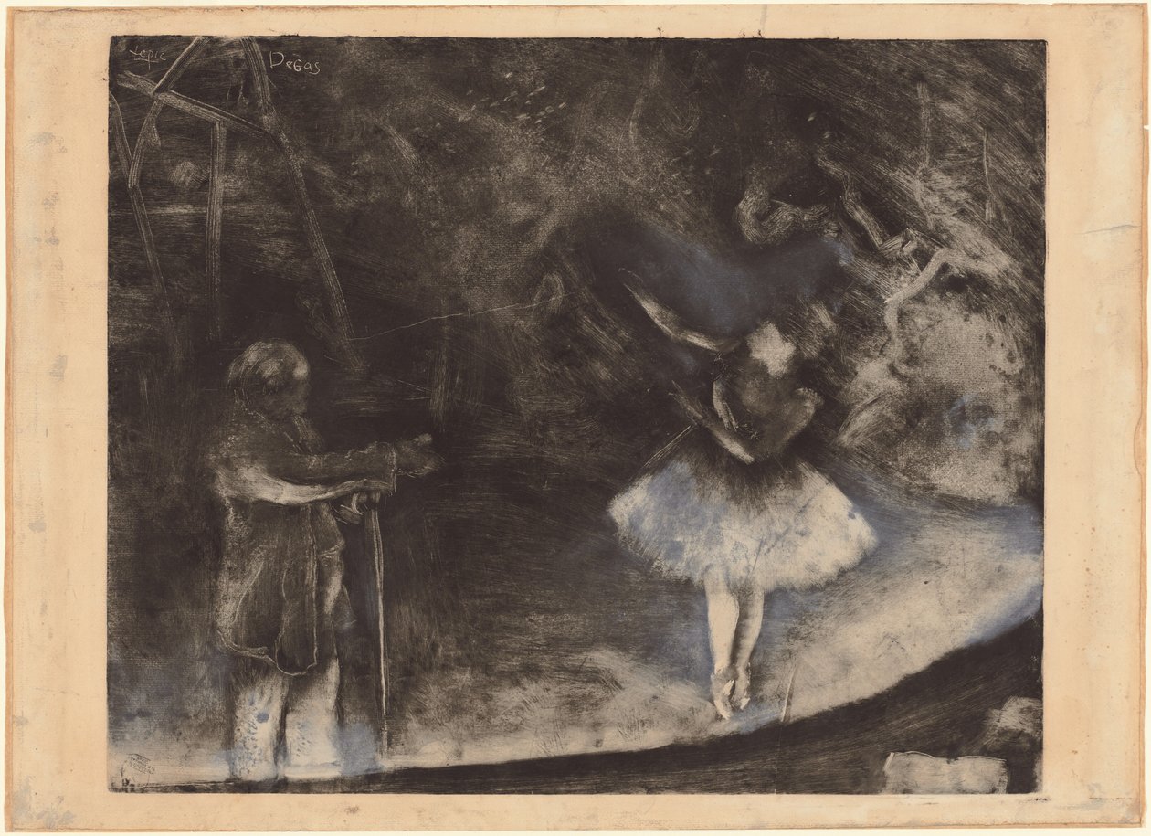 Baletní mistr, c. 1876. od Edgar Degas