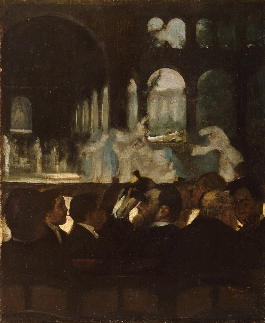 Balet od Roberta le Diable, 1871 od Edgar Degas
