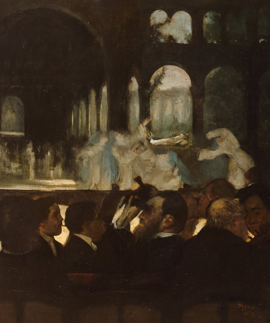 Balet od Roberta le Diable, 1871. od Edgar Degas