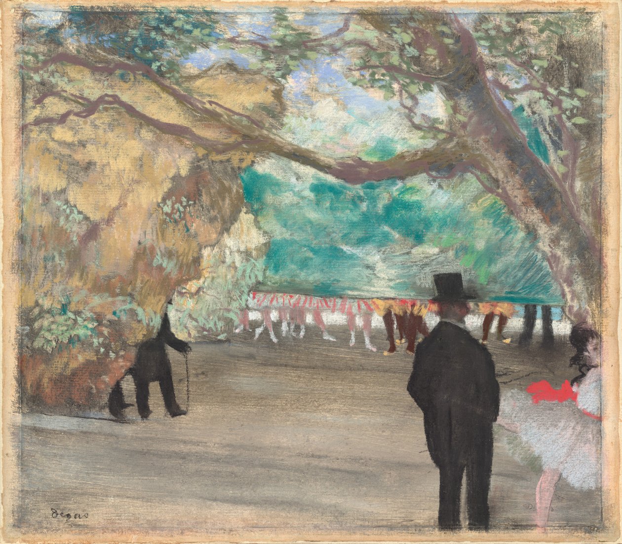 Opona, c. 1880. od Edgar Degas