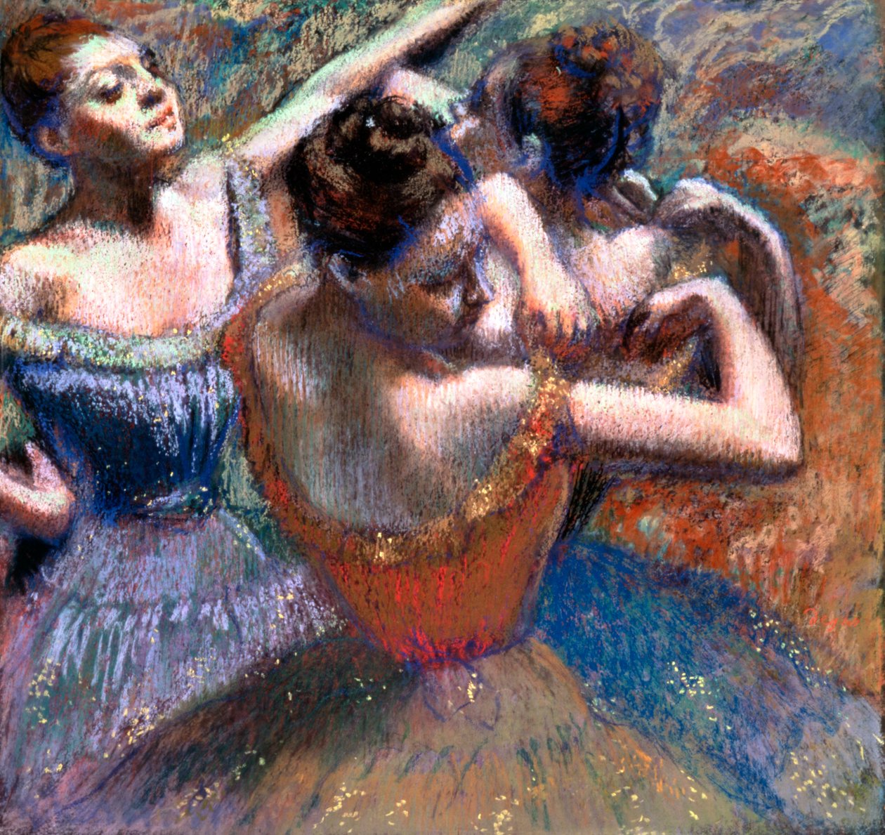 Tanečníci, 1899 od Edgar Degas