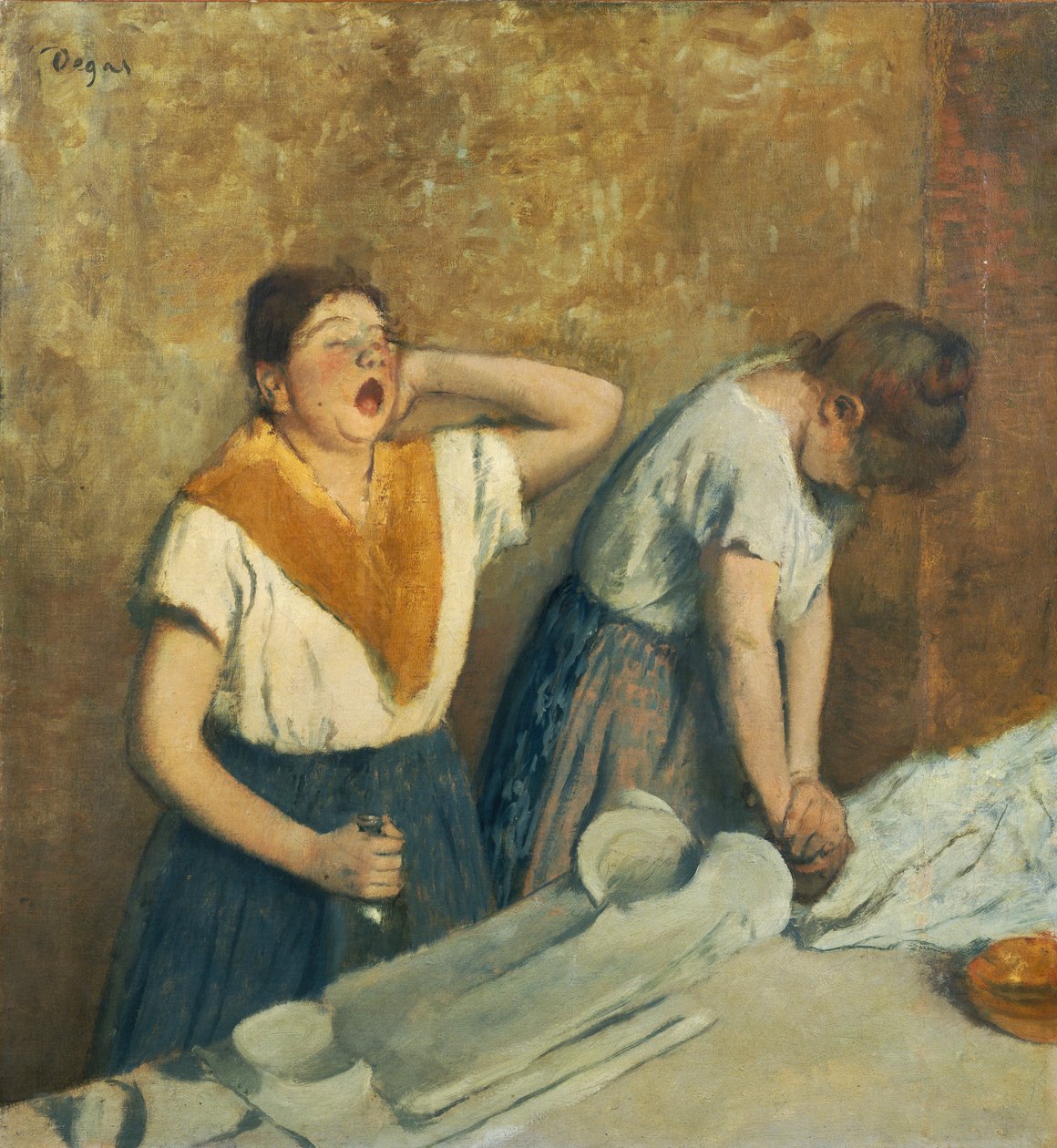 Prádelny od Edgar Degas