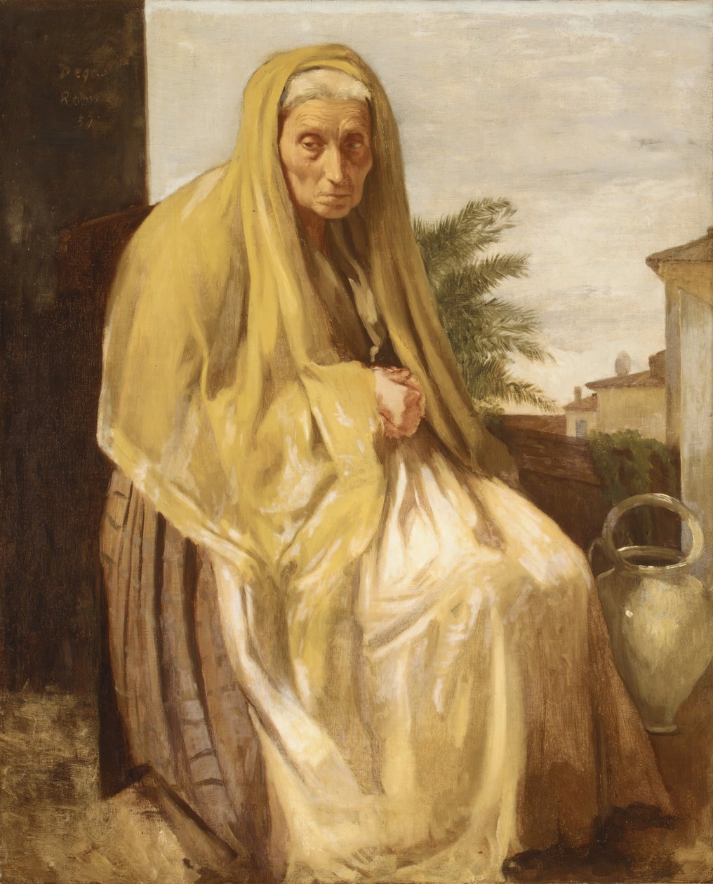 Stará Italka, 1857. od Edgar Degas