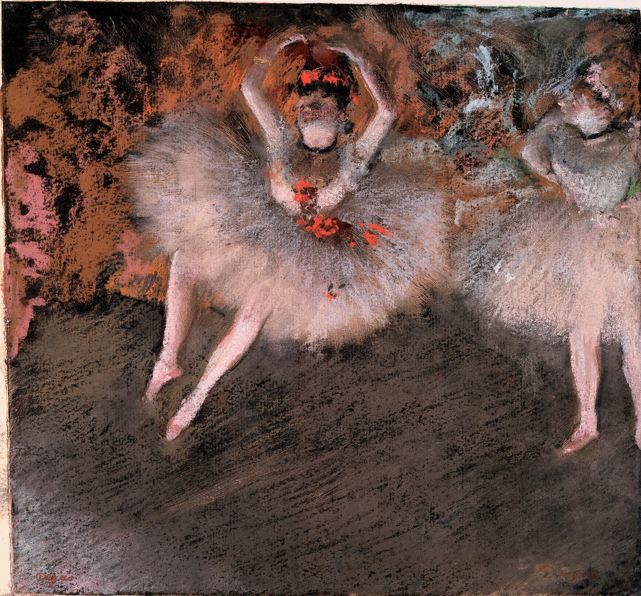 The Not Beaten, c.1879 od Edgar Degas