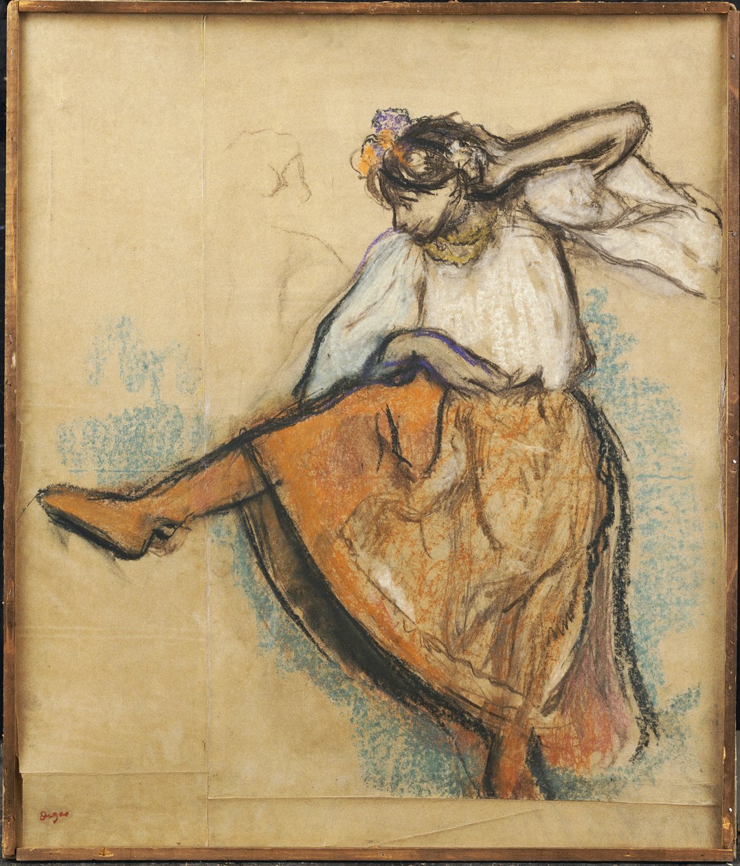Ruská tanečnice, 1895 od Edgar Degas