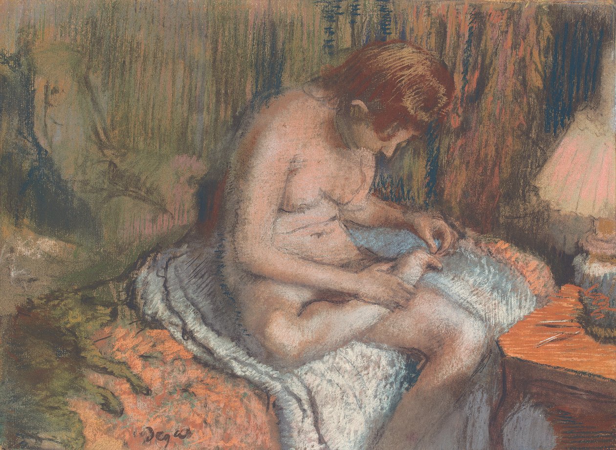 Tříska od Edgar Degas