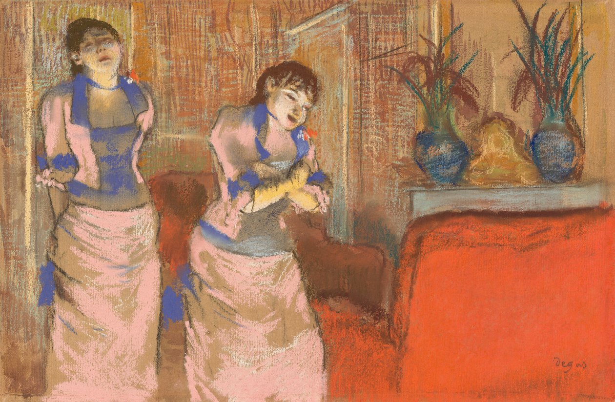 Dvě ženy od Edgar Degas