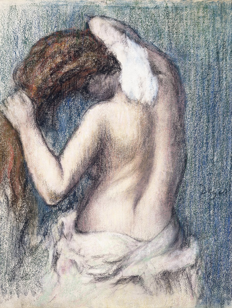 Žena se suší, kolem roku 1906 od Edgar Degas
