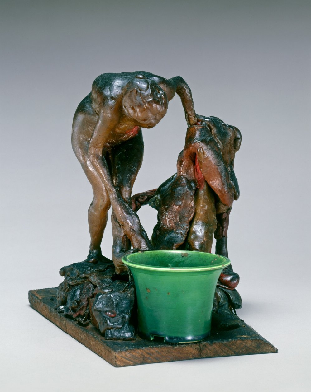 Žena, která si myje levou nohu, c. 90. léta 19. století. od Edgar Degas