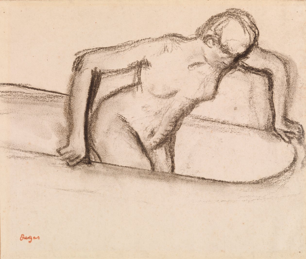 Žena ve vaně od Edgar Degas
