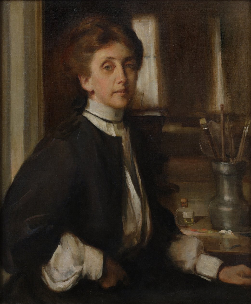 Autoportrét, 1909 od Edith Mitchill Prellwitz