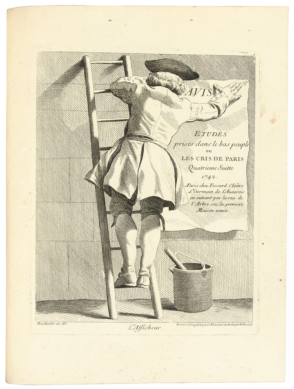 The Poster, asi 1737-1746 od Edmé Bouchardon