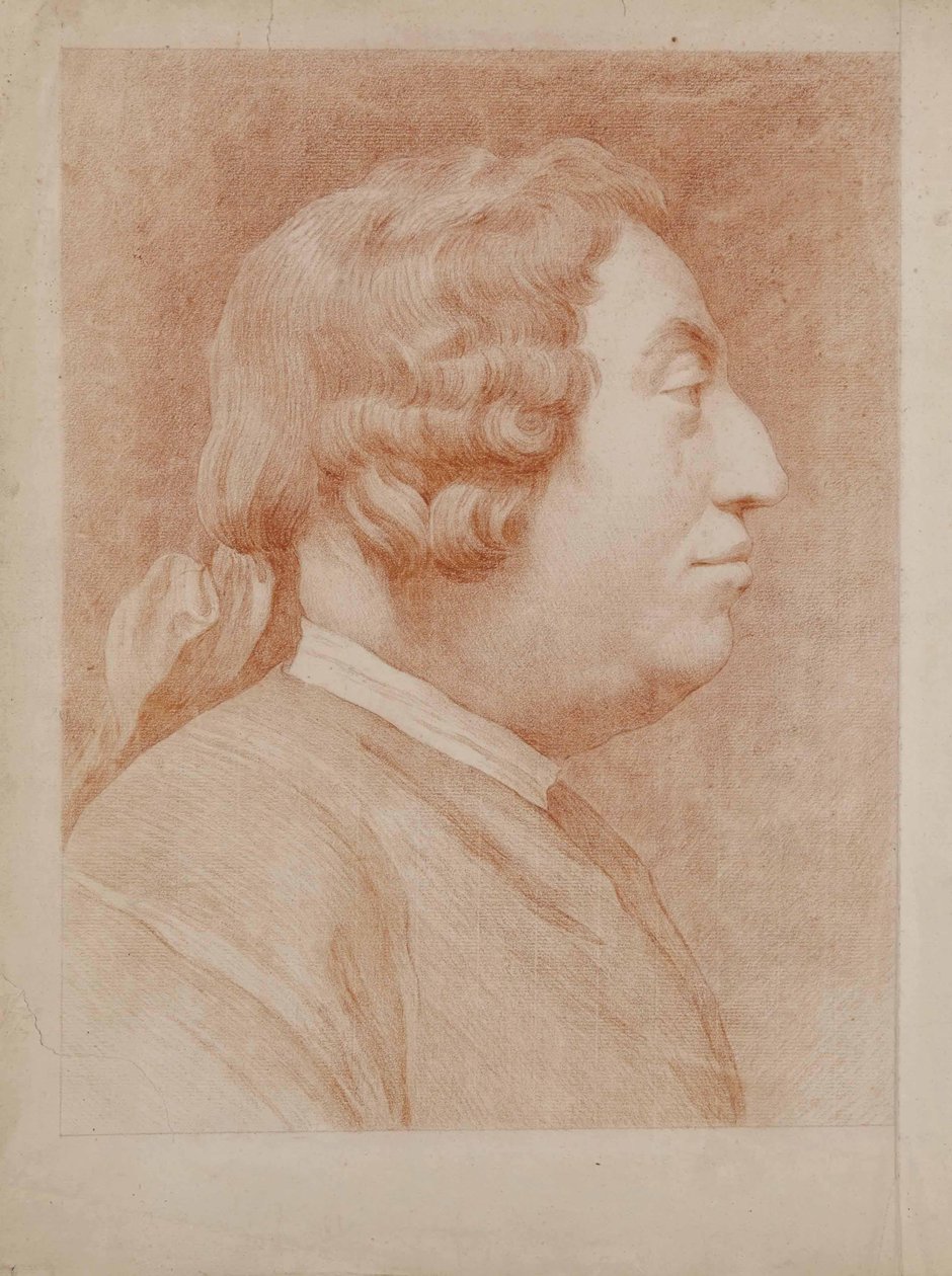 Autoportrét. od Edmé Bouchardon