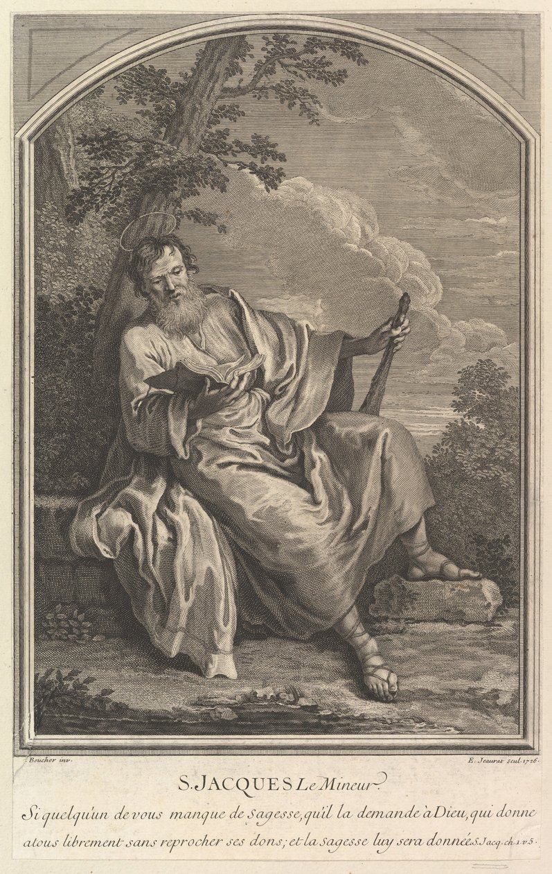 Svatý Jakub Menší, 1726. od Edme Jeaurat