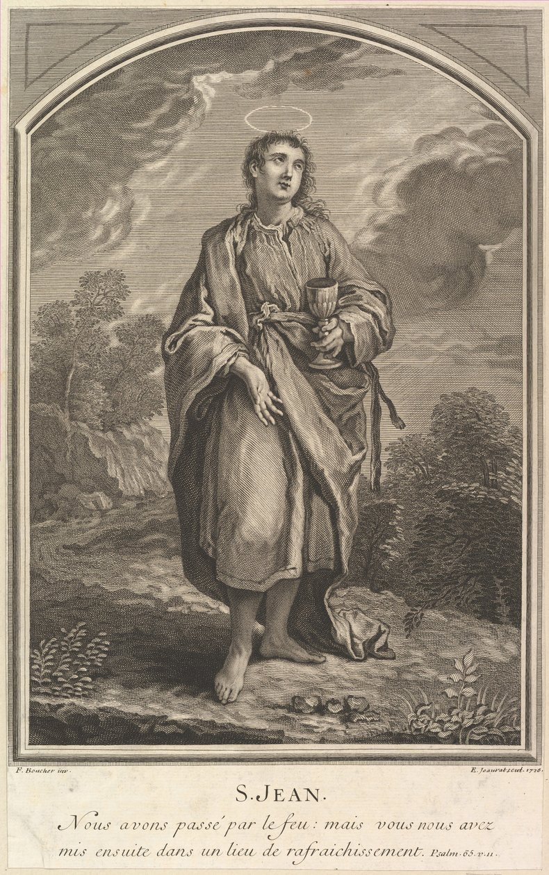 Svatý Jan, 1726. od Edme Jeaurat