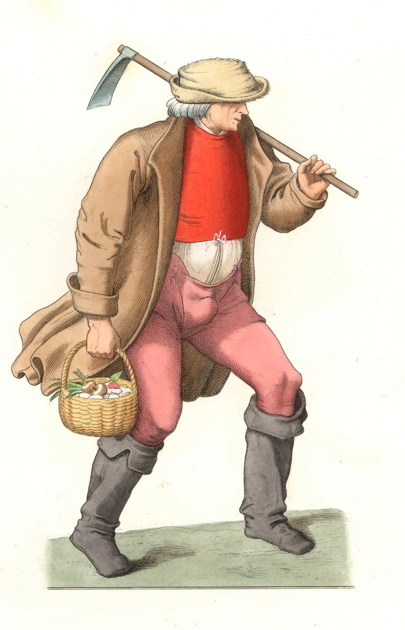 Francouzský oráč od Edmond Lechevallier Chevignard