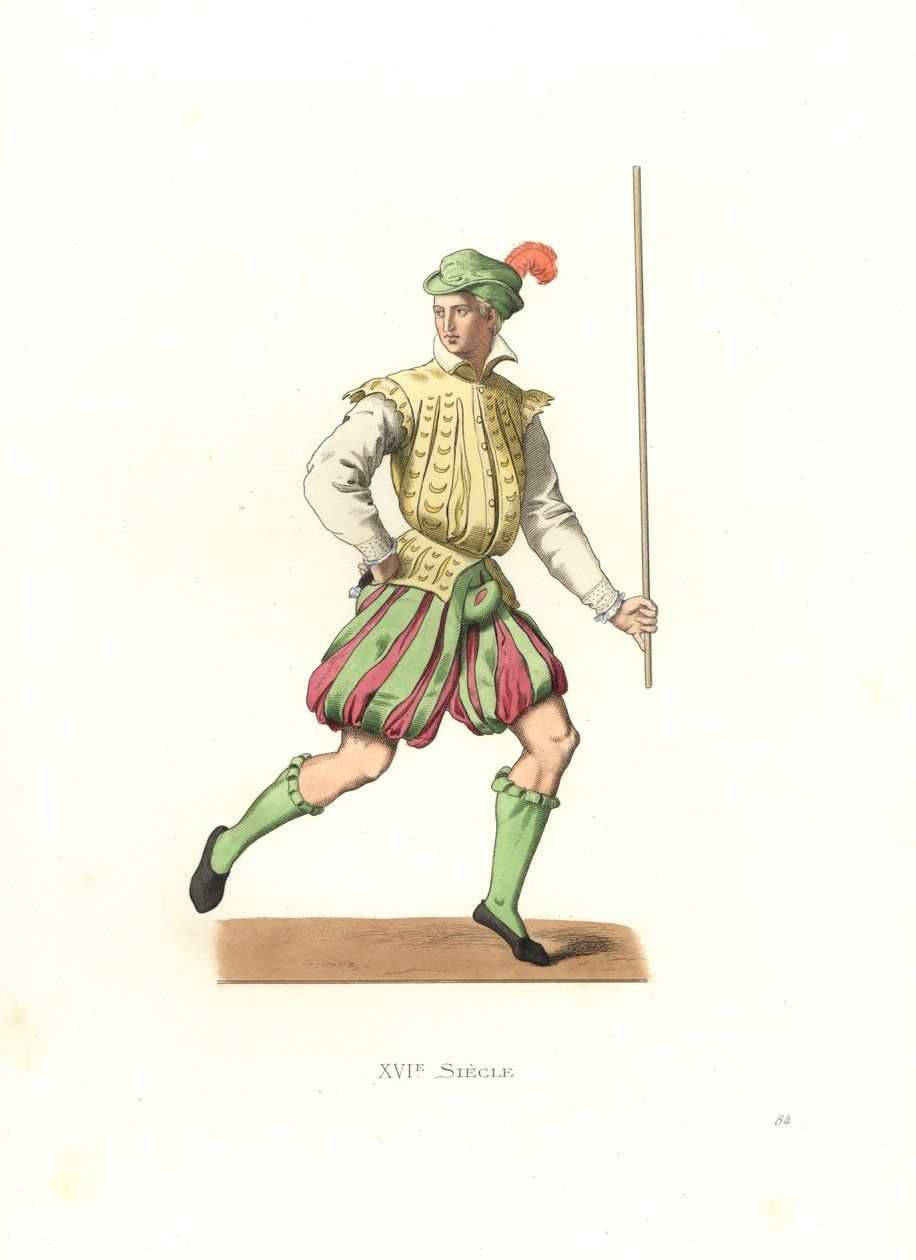 Francouzský lokaj od Edmond Lechevallier Chevignard