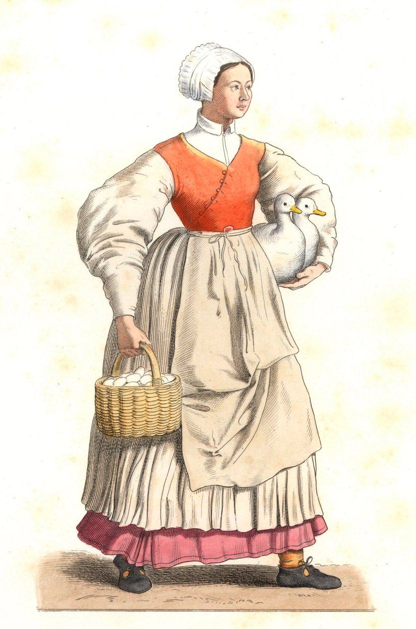 Francouzský rolník od Edmond Lechevallier Chevignard