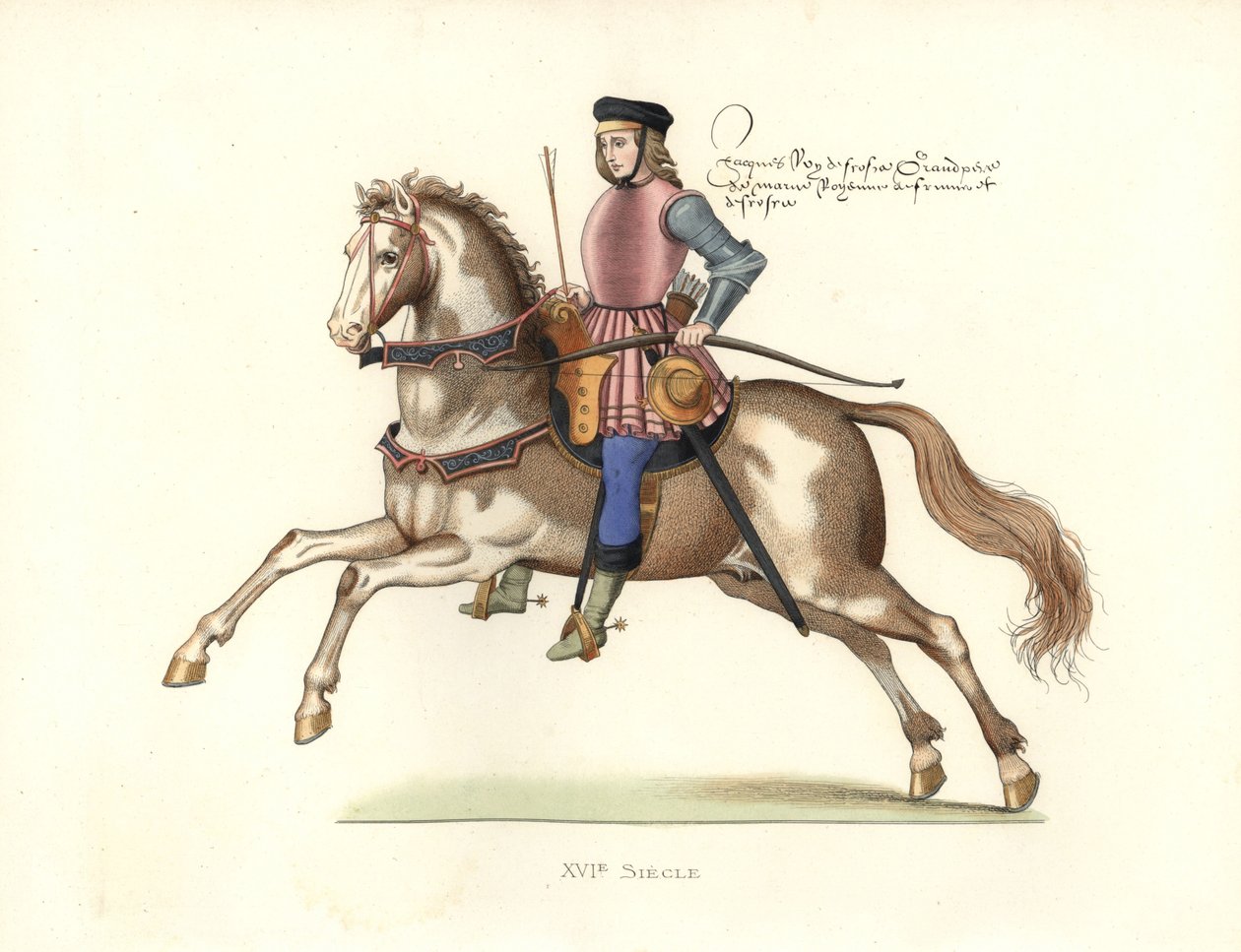 Skotský král Jakub IV. (1473-1513) od Edmond Lechevallier Chevignard