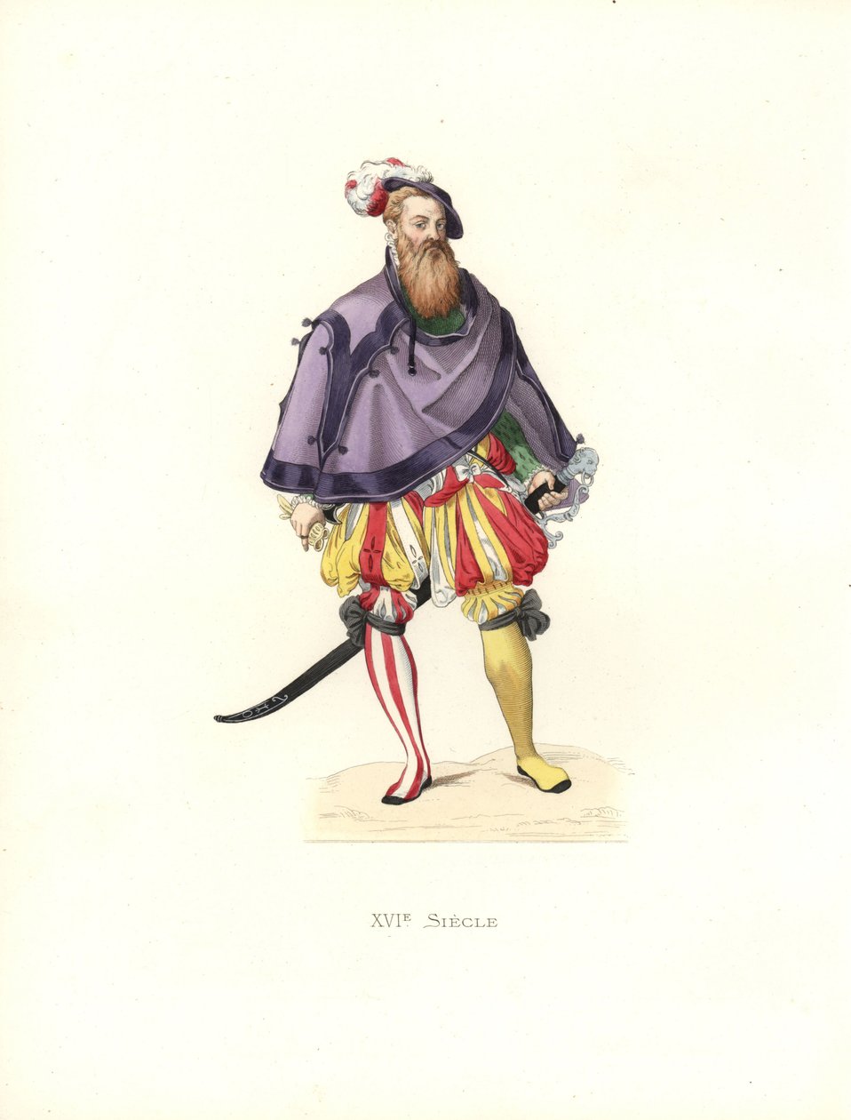 Švýcarský šlechtic od Edmond Lechevallier Chevignard
