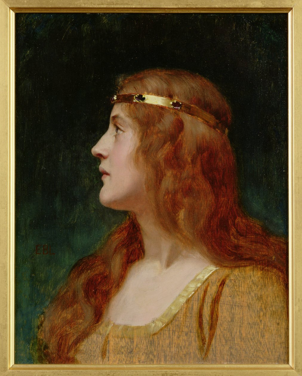 Středověká kráska od Edmund Blair Leighton