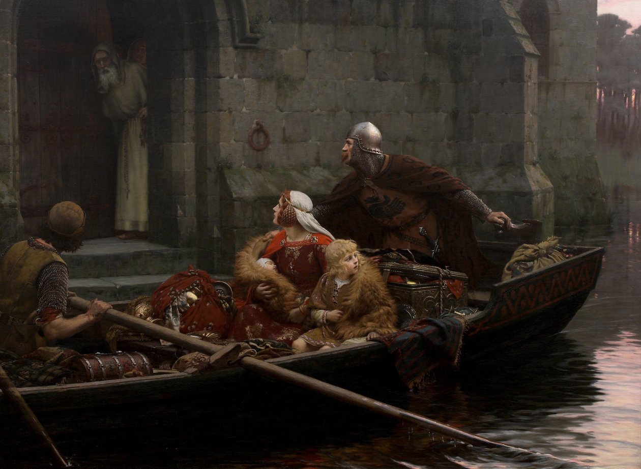 V době nebezpečí od Edmund Blair Leighton