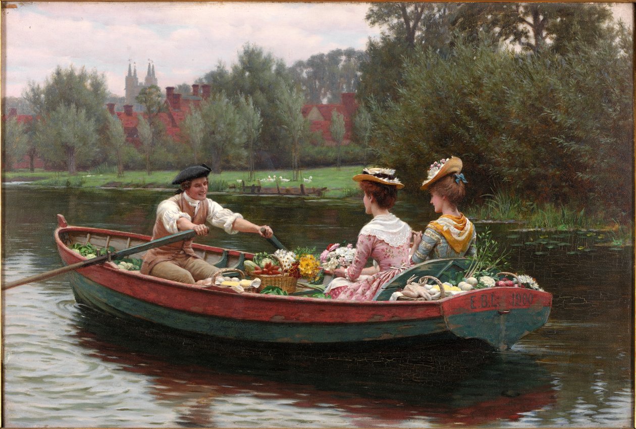 Den trhu, 1900 od Edmund Blair Leighton