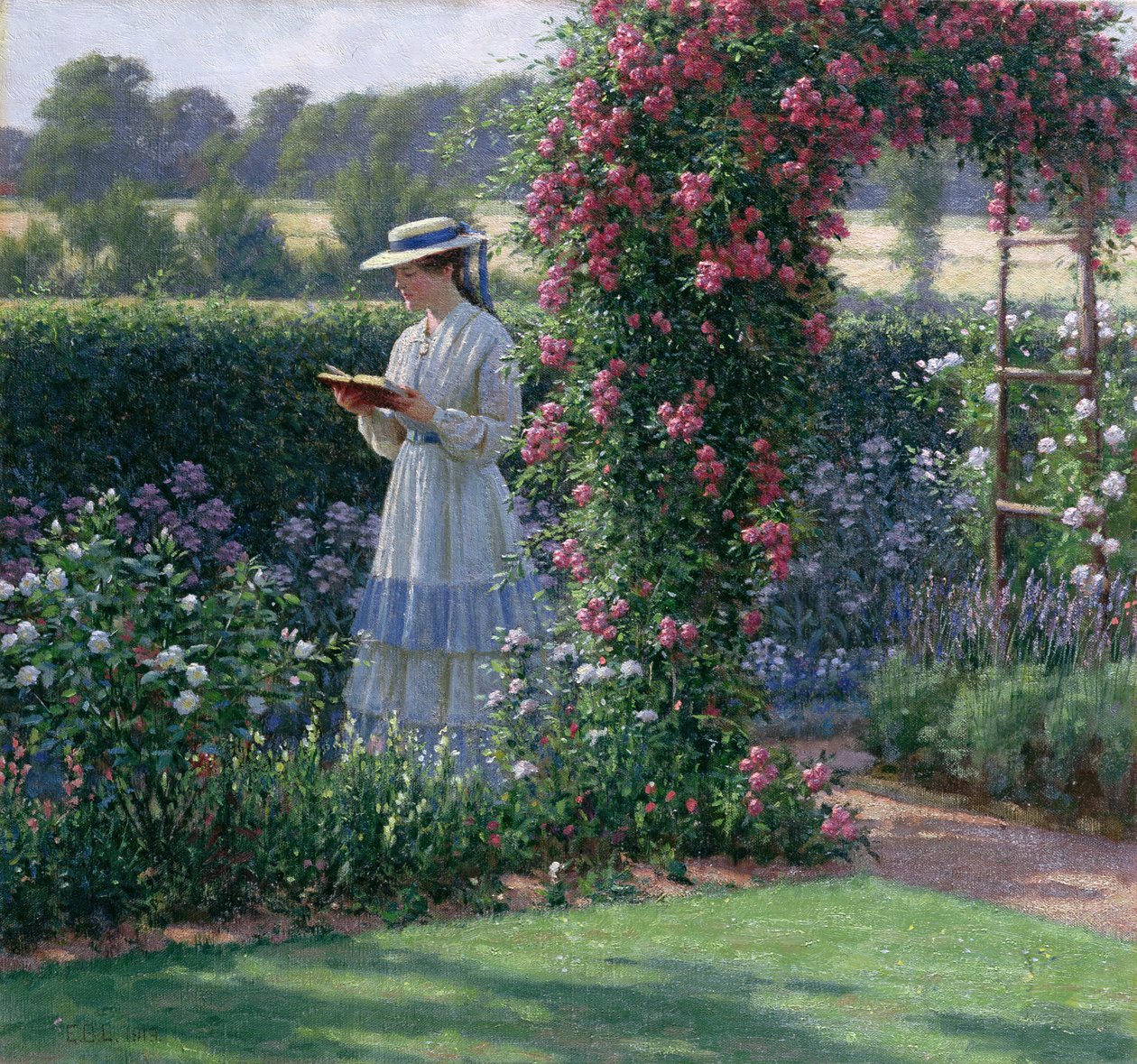 Sladká samota, 1919 od Edmund Blair Leighton