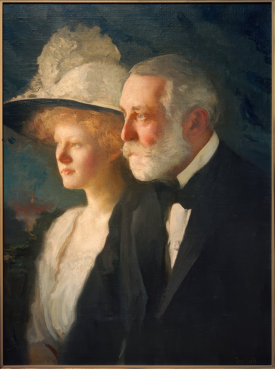 Henry Clay a Helen Frick od Edmund Charles Tarbell