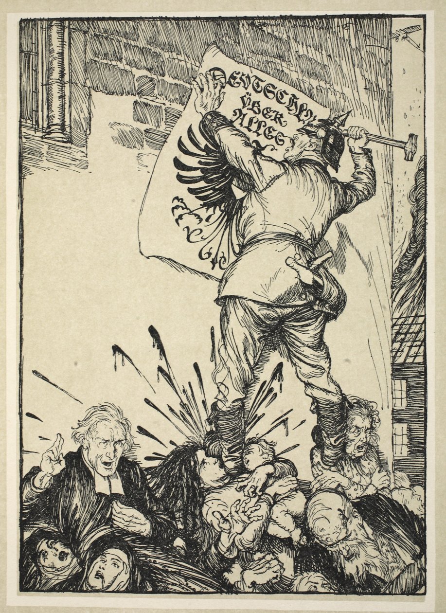 Deutschland Uber Alles, ilustrace z Kaiser