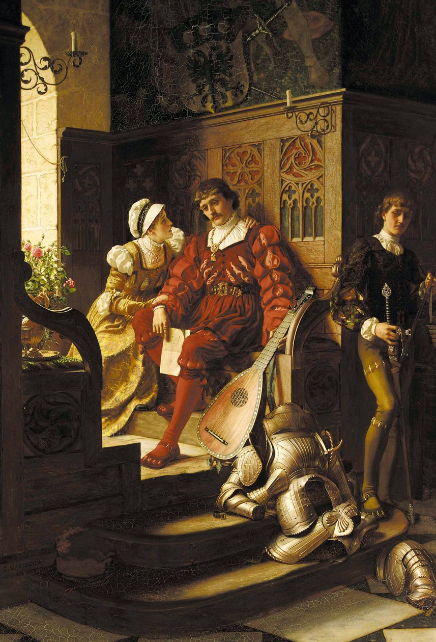 Povinnost, 1883. od Edmund Blair Leighton