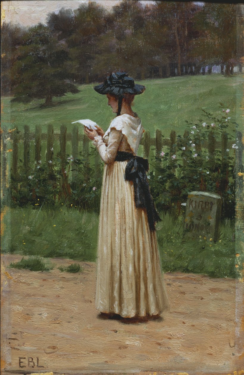 Milostný dopis od Edmund Blair Leighton
