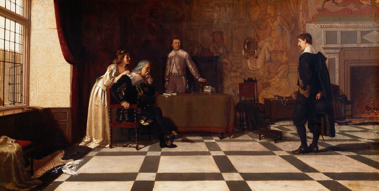 Smíření, od Edmund Blair Leighton