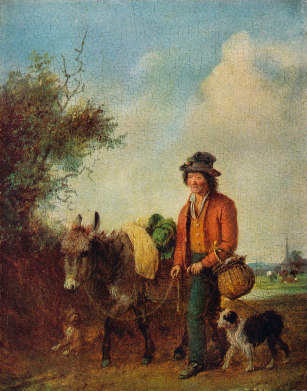 Market Gardener, c1845, 1930. od Edmund Bristow