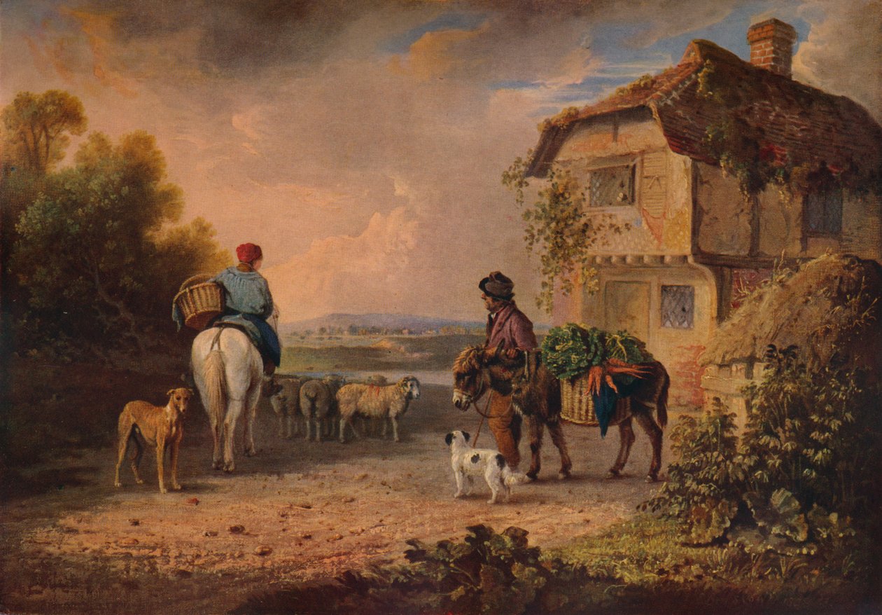 Na trh, 1828 od Edmund Bristow