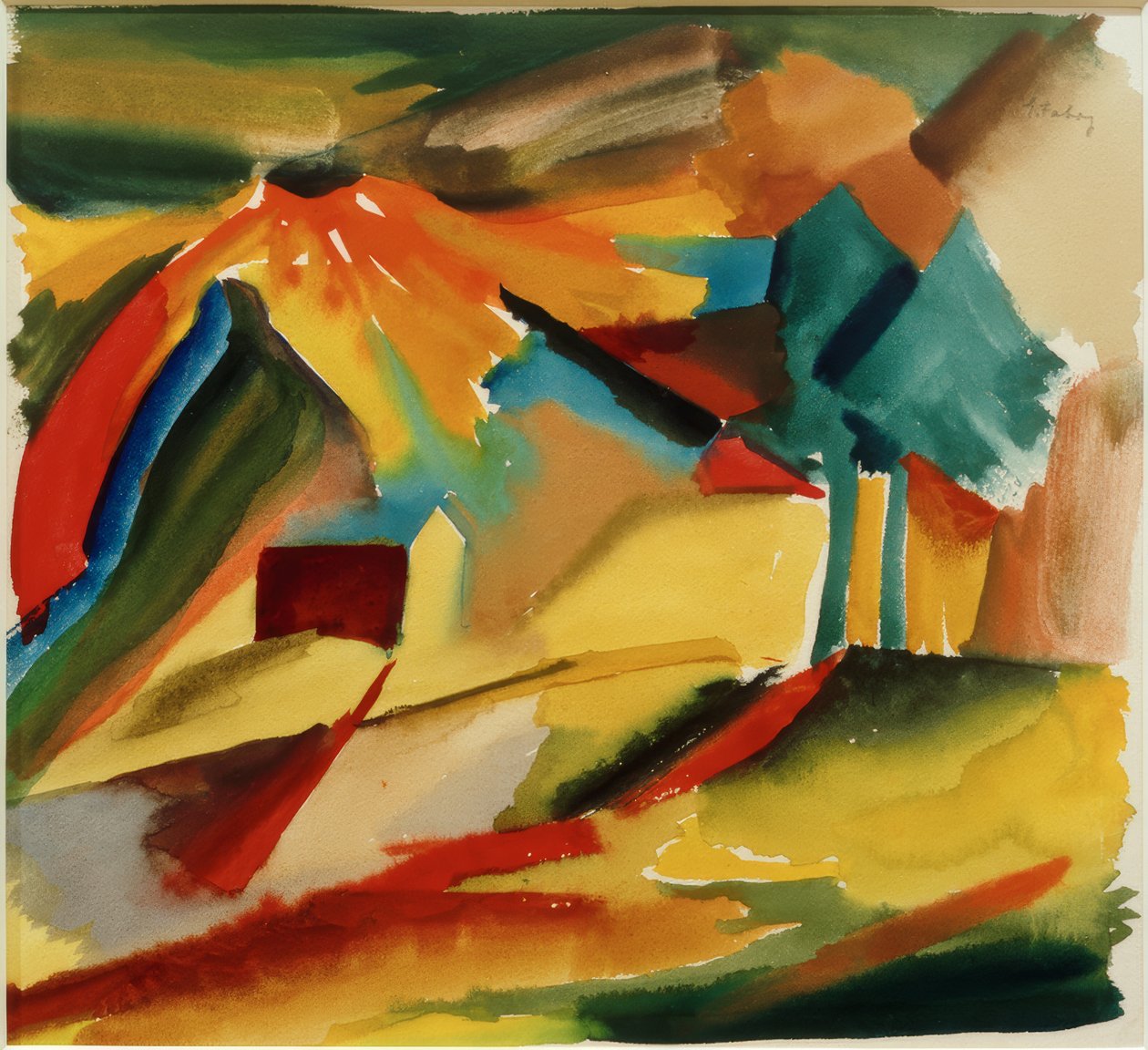 Krajina 3 od Edmund Fabry
