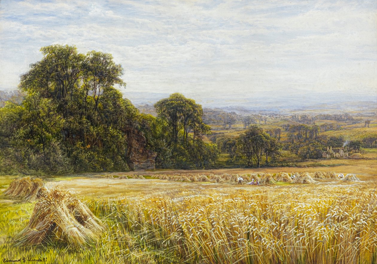 Čas sklizně (akvarel) od Edmund George Warren