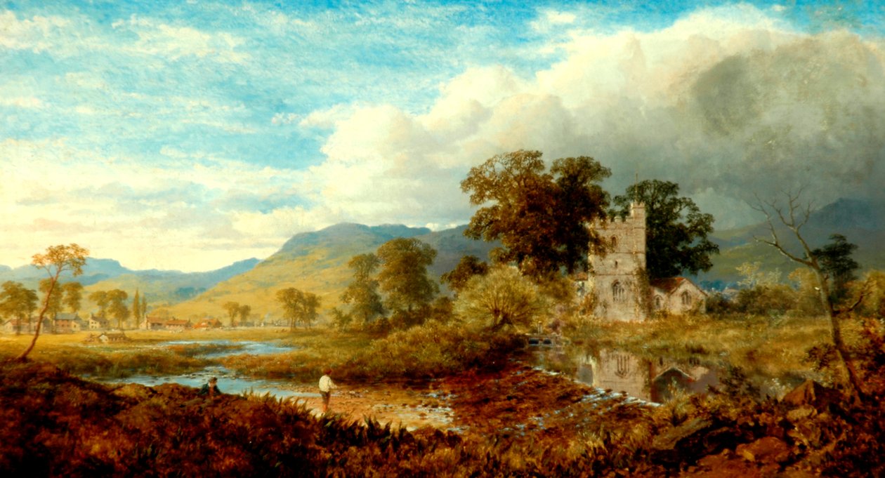 Abergavenny, 1872 od Edmund John Niemann